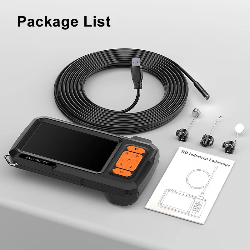 Taffware Kamera Endoskop Industrial Borescope 4.3 Inch IP67 2600mAh 5M - T30 Gambar produk Taffware Kamera Endoskop Industrial Borescope 4.3 Inch IP67 2600mAh 5M - T30 - Kemasan