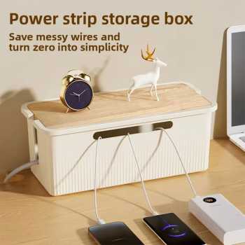WAZIJ Kotak Organizer Manajemen Kabel Charger Box - FT-150
