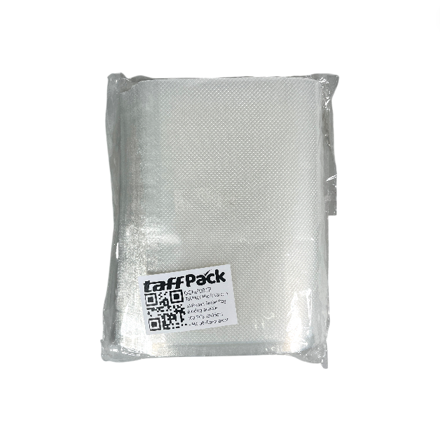 TaffPACK Plastik Vacuum Makanan Sealer Bag Biodegradable 100 PCS 13x18cm - PK-08 Gambar produk TaffPACK Plastik Vacuum Makanan Sealer Bag Biodegradable 100 PCS 13x18cm - PK-08 - Kemasan