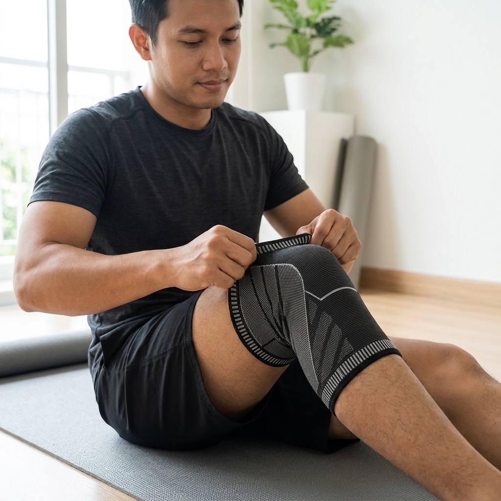 Zeyong Calf Compression Leg Support Sleeve Fitness Gym Manset Kaki S - Z300 Gambar produk Zeyong Calf Compression Leg Support Sleeve Fitness Gym Manset Kaki S - Z300 - 2