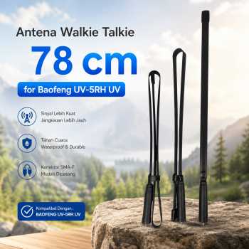 ABBR Antena HT Walkie Talkie Radio SMA Female for Baofeng UV-5RH UV - AB-44