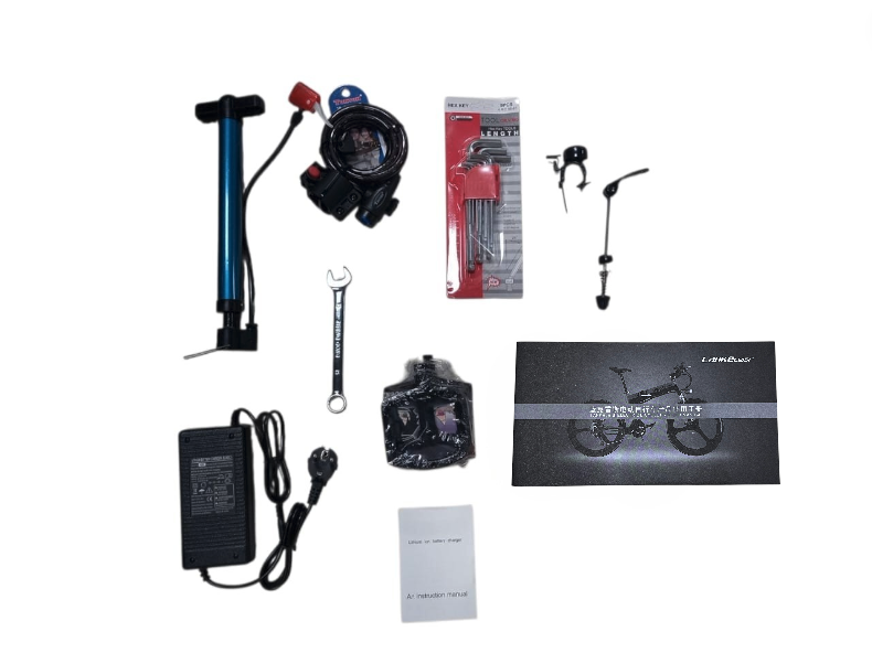 Lankeleisi Sepeda Listrik Lipat Folding E-Bike Sports Version 48V 10Ah - XT750 Gambar produk Lankeleisi Sepeda Listrik Lipat Folding E-Bike Sports Version 48V 10Ah - XT750 - 7