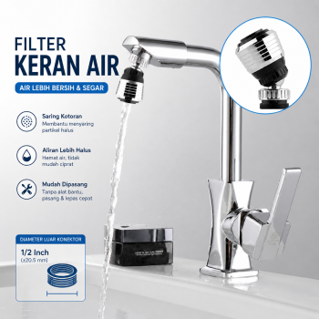 Lstachi Filter Keran Air Faucet Aerator 360 Rotation - WF195