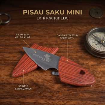 KNIFEZER Pisau Saku Mini Multifungsi Portable EDC Pocket Knife - PL20