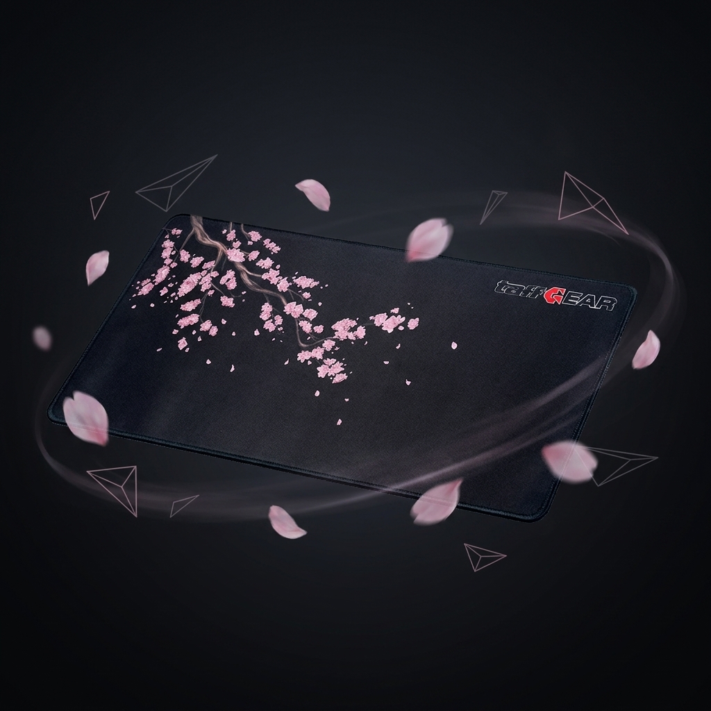 TaffGEAR Mouse Pad Sakura Desk Mat Anti Slip 600x300x3mm - LN010 Gambar produk TaffGEAR Mouse Pad Sakura Desk Mat Anti Slip 600x300x3mm - LN010 - 1