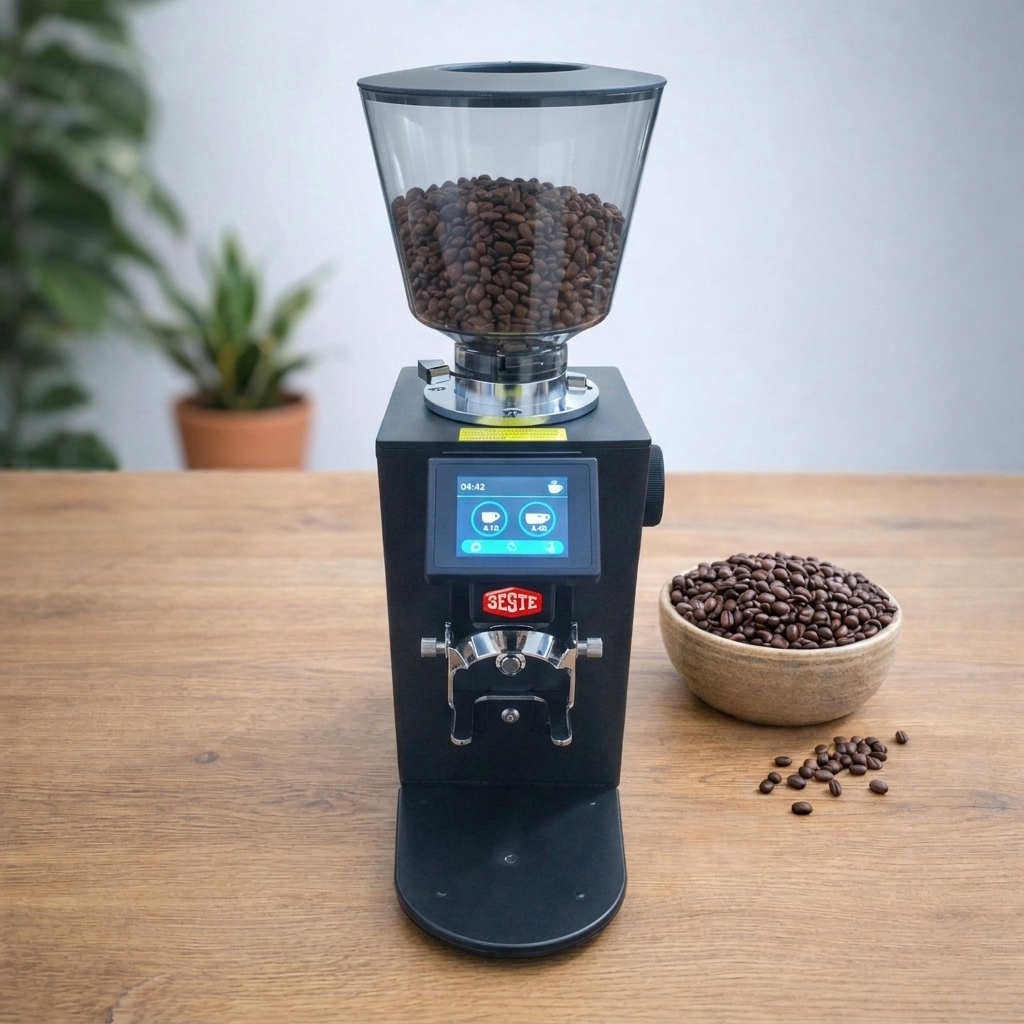 Trieste Penggiling Kopi Elektrik Coffee Grinder LCD 350W 500g - K-64FJ Gambar produk Trieste Penggiling Kopi Elektrik Coffee Grinder LCD 350W 500g - K-64FJ - 1