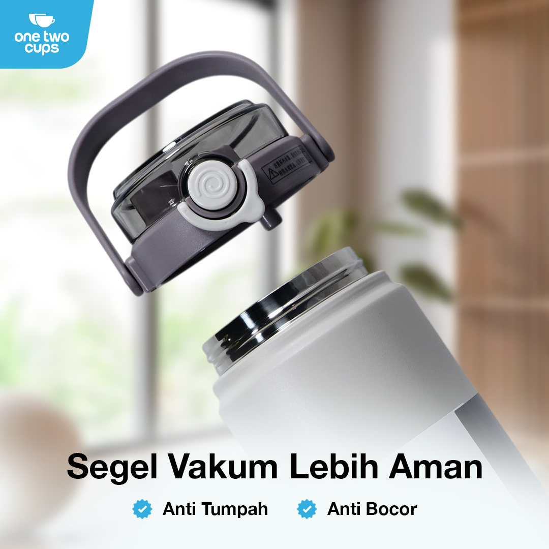 One Two Cups Botol Minum Tumbler Air Panas Dingin Double Spout 1.2L - SP-602 Gambar produk One Two Cups Botol Minum Tumbler Air Panas Dingin Double Spout 1.2L - SP-602 - 3