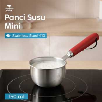 One Two Cups Panci Susu Saucepan Stainless Steel 410 Dual Drainage - HK1