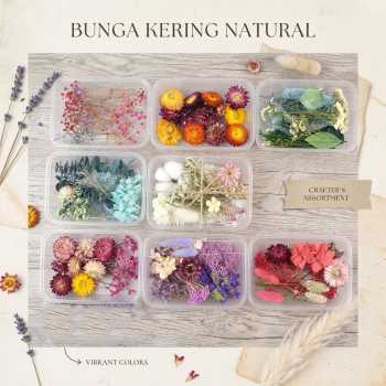 Inmilcia Bunga Kering Natural Aromatherapy Real Dried Flower Resin Art - A015