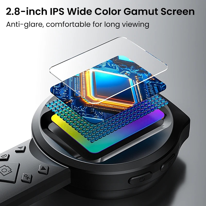 Taffware Mikroskop Digital Portable 100x IPS 2.8 Inch 2MP 500mAh - T54 Gambar produk Taffware Mikroskop Digital Portable 100x IPS 2.8 Inch 2MP 500mAh - T54 - 2