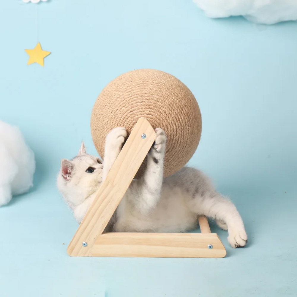 PETRAVEL Bola Garukan Cakaran Kucing Cat Scratcher Toy - PR935 Gambar produk PETRAVEL Bola Garukan Cakaran Kucing Cat Scratcher Toy - PR935 - 3