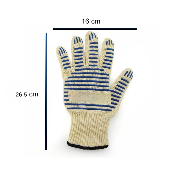 OVE Sarung Tangan Oven Tahan Panas Masak Heat Resistant Gloves - 540F Gambar produk OVE Sarung Tangan Oven Tahan Panas Masak Heat Resistant Gloves - 540F - 4