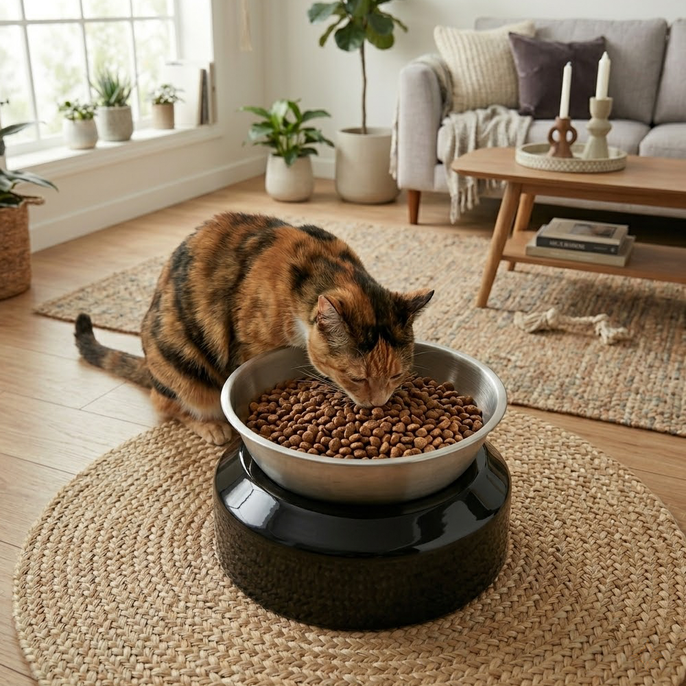 OMEKA Tempat Makan Hewan Peliharaan Kucing Anjing Feeding Single Bowl - ORM10 Gambar produk OMEKA Tempat Makan Hewan Peliharaan Kucing Anjing Feeding Single Bowl - ORM10 - 5