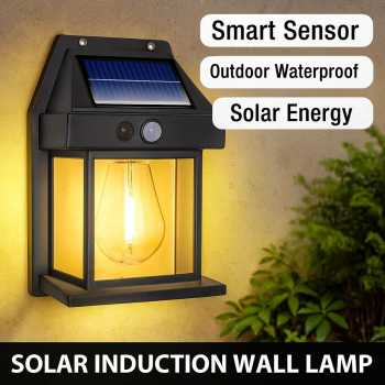 Gambar produk Staari Lampu Dinding Hias Outdoor Motion Sensor Waterproof Warm White - SL-018