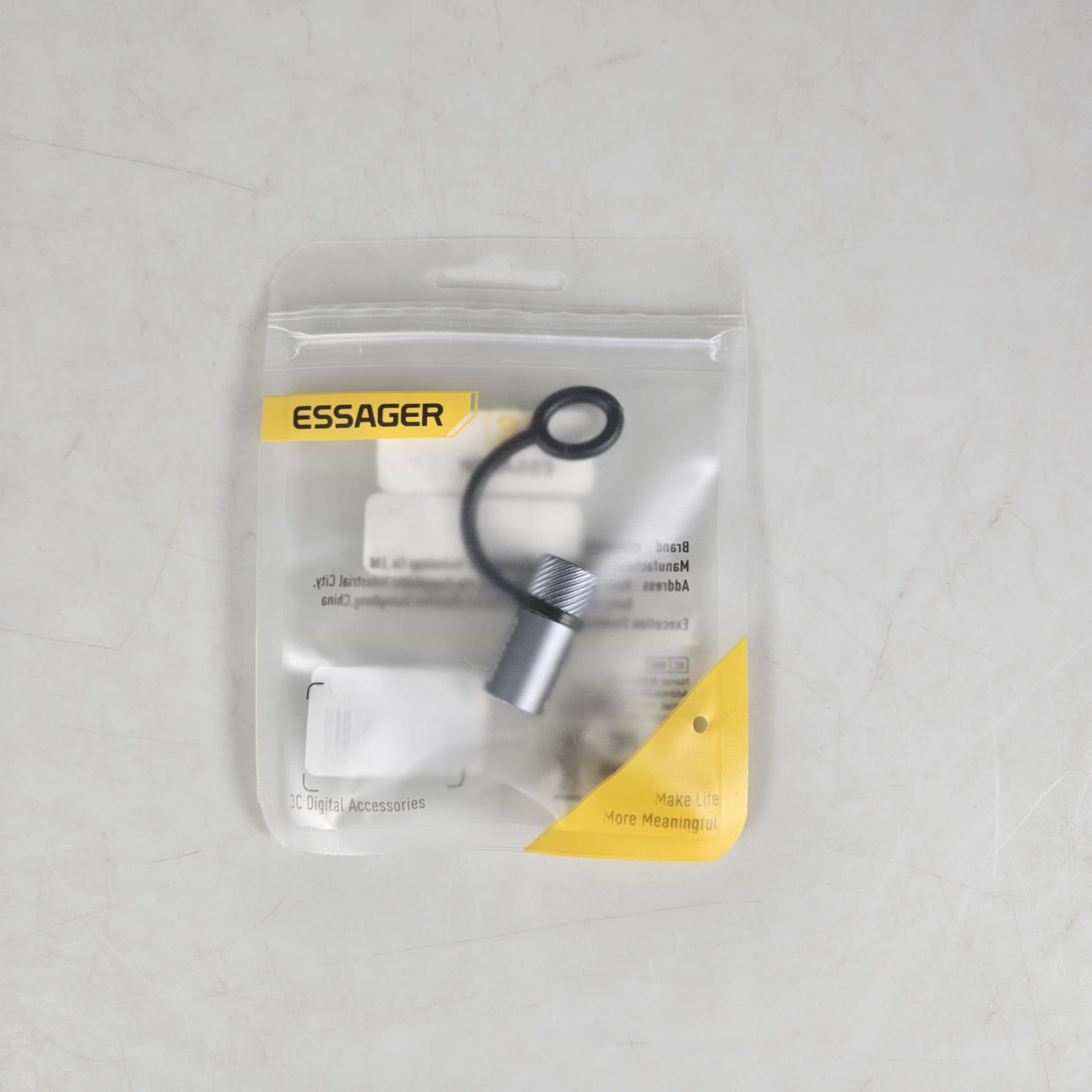 ESSAGER Korek Api Elektrik Cigarette Lighter Mini Portable USB Type C Female - ES-OTG29 Gambar produk ESSAGER Korek Api Elektrik Cigarette Lighter Mini Portable USB Type C Female - ES-OTG29 - Kemasan