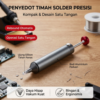 HANDSKiT Sedotan Timah Solder Desoldering Pump Tin Strong Suction - SS-02