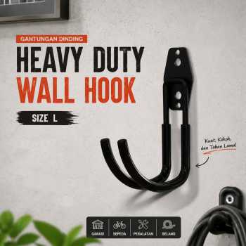 MCIRON Gantungan Dinding Hook Wall Mount Organizer Heavy Duty - MC003