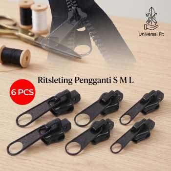 Gambar produk Ritsleting Pengganti Zipper Replacement Repair Kit 6 PCS - B07L