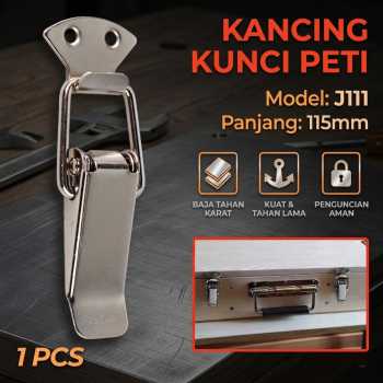 Taffware Kancing Kunci Kait Grendel Spring Loaded Toggle Latch Hasp - KAK-J