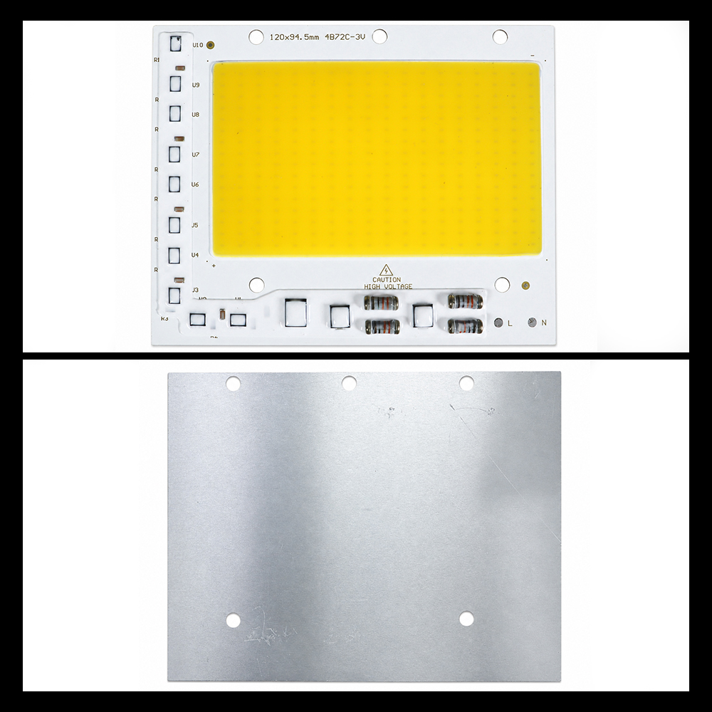 Ovicart LED COB Chip Driver Free 220V 5054 Lamp Board Beads 304 Warm White 3500K 100W - HO15 Gambar produk Ovicart LED COB Chip Driver Free 220V 5054 Lamp Board Beads 304 Warm White 3500K 100W - HO15 - 2