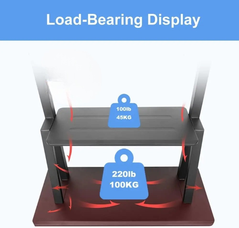 Taffware Bracket TV Floor Stand Wheel VESA 200x200 for 32-55 Inch TV - T730 Gambar produk Taffware Bracket TV Floor Stand Wheel VESA 200x200 for 32-55 Inch TV - T730 - 4