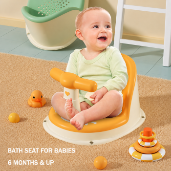 CharmL Kursi Mandi Bayi Shower Seat Soft Anti Slip Drainage Hole - CH12