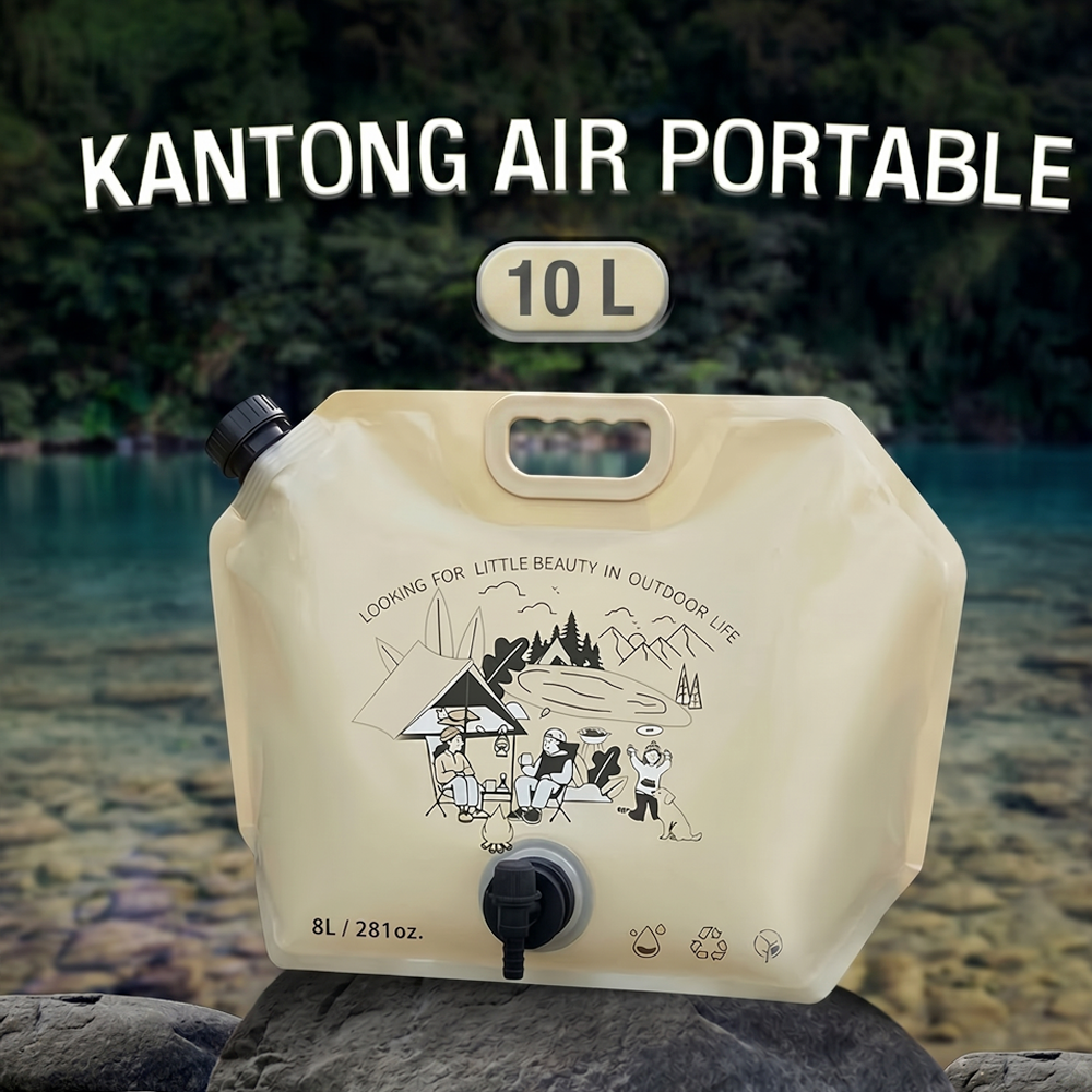 WATORU Kantong Air Minum Lipat Multifungsi Portable Water Bag Keran 8L - SD-8 Gambar produk WATORU Kantong Air Minum Lipat Multifungsi Portable Water Bag Keran 8L - SD-8 - Utama