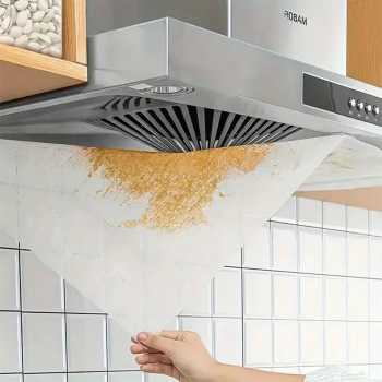 Gambar produk AWOO Filter Carbon Cooker Hood Disposable Lapisan Penghisap Asap Dapur - YK-290 - 4