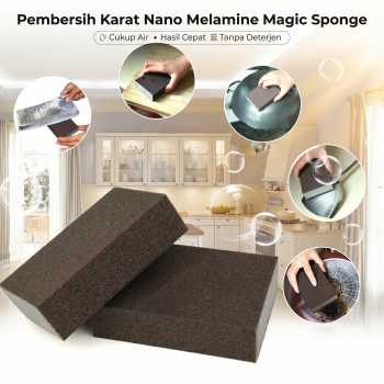 Gambar produk Aihogard Nano Melamine Magic Sponge Pembersih Karat Besi - CW62
