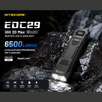 NITECORE Senter LED Flashlight UHi 20 Max Lumin Shield 6500 Lumens - EDC29