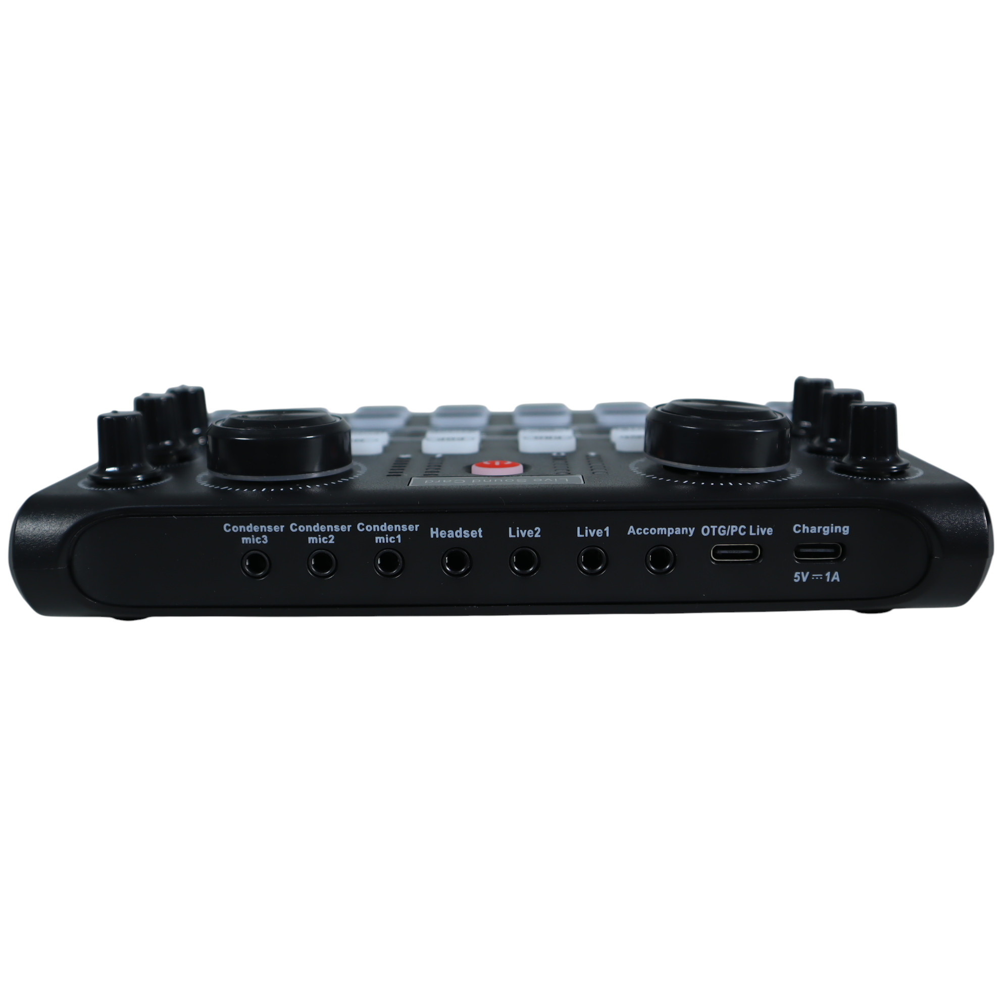 ZUNATE Mixer Audio External Sound Card Live Bluetooth 16 Effect - S6 Gambar produk ZUNATE Mixer Audio External Sound Card Live Bluetooth 16 Effect - S6 - 4