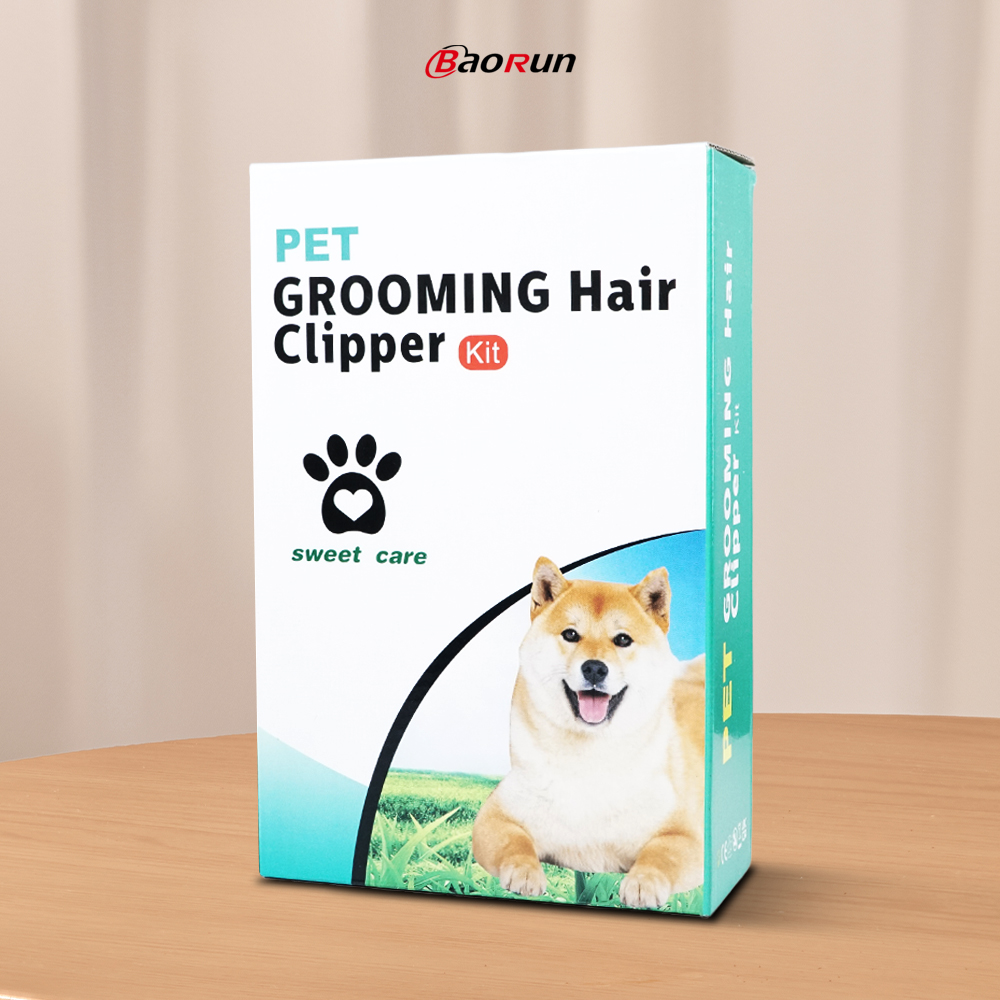BaoRun Alat Cukur Bulu Hewan Anjing Kucing 4 Comb 1500mAh 20W 3.7V - C6 Gambar produk BaoRun Alat Cukur Bulu Hewan Anjing Kucing 4 Comb 1500mAh 20W 3.7V - C6 - Kemasan