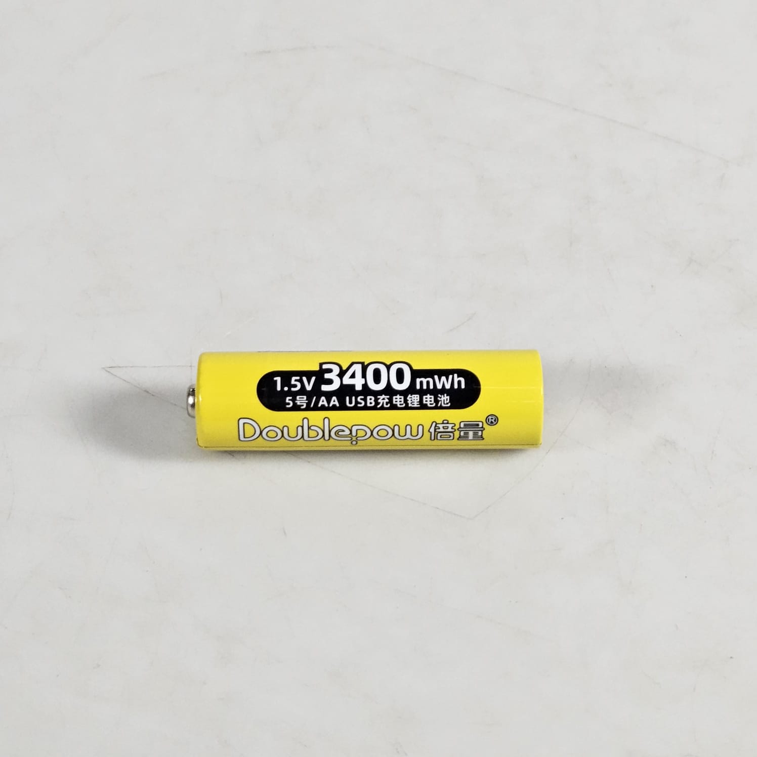 Doublepow Baterai Isi Ulang AA Rechargeable Type C 3400mWh 1.5V 1 PCS - DP-3000 Gambar produk Doublepow Baterai Isi Ulang AA Rechargeable Type C 3400mWh 1.5V 1 PCS - DP-3000 - 1
