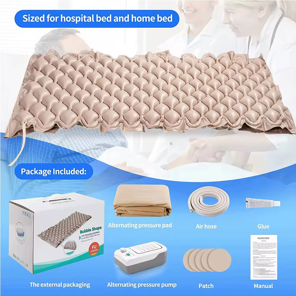 Komwel Kasur Decubitus Matras Angin Manual Medical Air Inflatable - Jn05 Gambar produk Komwel Kasur Decubitus Matras Angin Manual Medical Air Inflatable - Jn05 - Kemasan