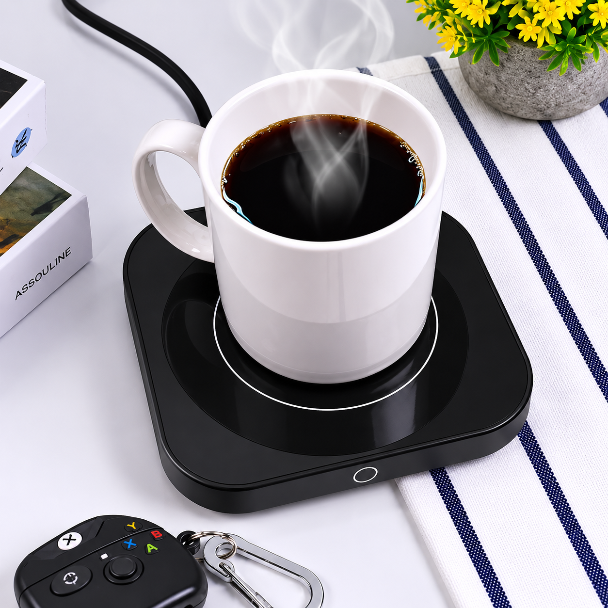 LivingHome Tatakan Pemanas Teko Teh Kopi Warmer Heating Base - DS1289 Gambar produk LivingHome Tatakan Pemanas Teko Teh Kopi Warmer Heating Base - DS1289 - 4