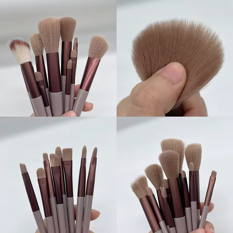 Biumax Kuas Make Up Wajah Face Make Up Brush Set 13 PCS - MAG55 Gambar produk Biumax Kuas Make Up Wajah Face Make Up Brush Set 13 PCS - MAG55 - 5