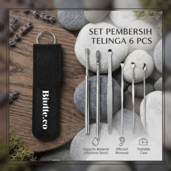 Biutte.co Set Pembersih Telinga Korek Kuping 6 PCS - CW36