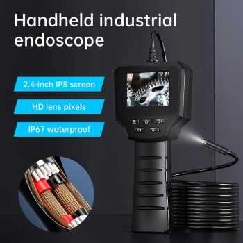 Taffware Kamera Endoskop Industrial Borescope 2.4 Inch IP67 2600mAh 5M - 128A