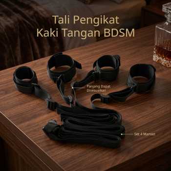 Gambar produk Smspade Tali Pengikat Kaki Tangan Handcuff Wrist Leg BDSM - PCT4