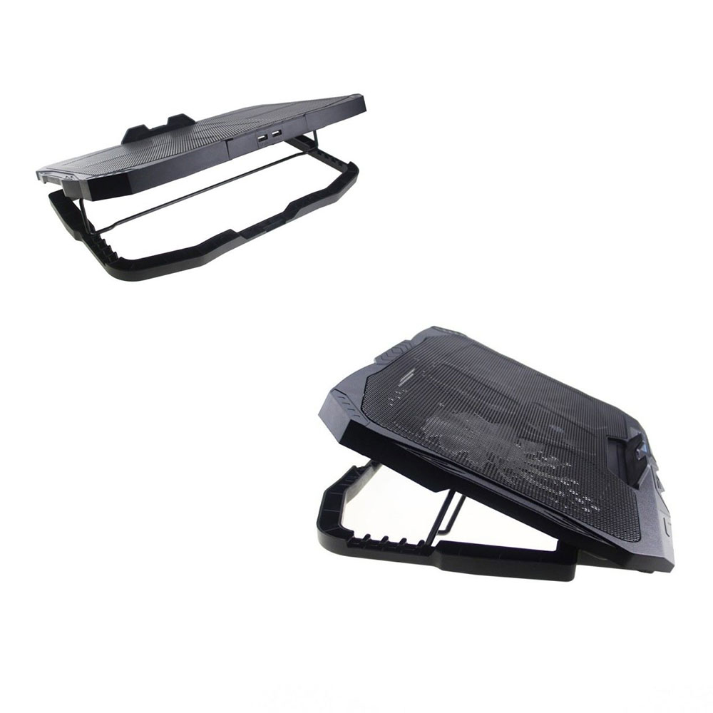 CALANDIS Cooling Pad Laptop Gaming Kipas Pendingin RGB 4 Fan 17 Inch - S18 Gambar produk CALANDIS Cooling Pad Laptop Gaming Kipas Pendingin RGB 4 Fan 17 Inch - S18 - 7
