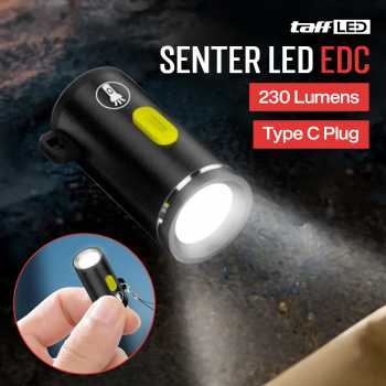 TaffLED Senter LED Mini EDC Flashlight 230 Lumens - AG-30