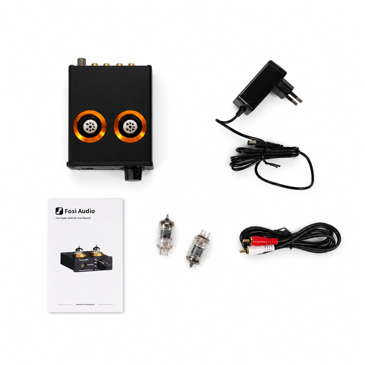 Fosi Audio Preamplifier Phono for Turntable Phonograph with Tube - Box X2 Gambar produk Fosi Audio Preamplifier Phono for Turntable Phonograph with Tube - Box X2 - 8