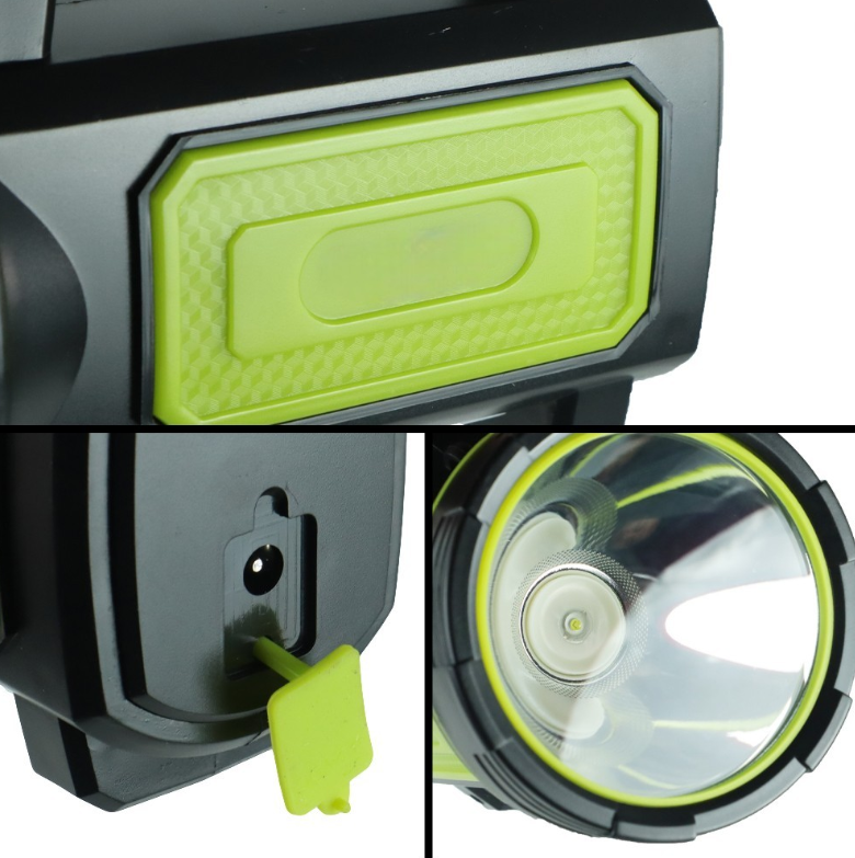 TaffLED ZanCaKa Senter LED Dual Xenon Rechargeable 10W 13500 Lumens - Q3 Gambar produk TaffLED ZanCaKa Senter LED Dual Xenon Rechargeable 10W 13500 Lumens - Q3 - 2