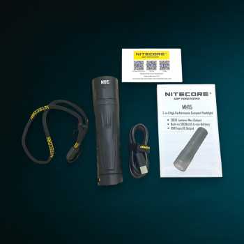 Gambar produk NITECORE Senter LED Flashlight Outdoor Power Bank Luminus SST40 2000lm - MH15 - 8