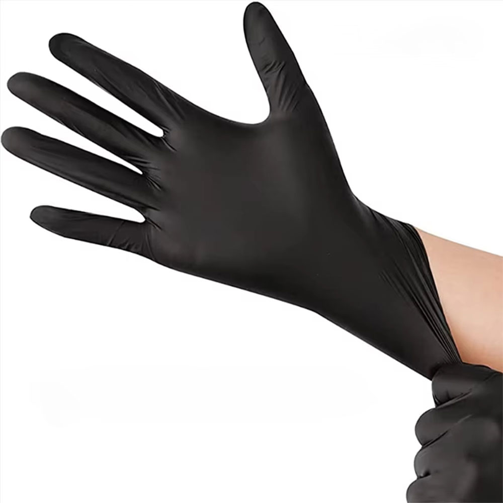 Hobf Sarung Tangan Nitril Karet Cuci Piring Cleaning Gloves Disposable M - ST010 Gambar produk Hobf Sarung Tangan Nitril Karet Cuci Piring Cleaning Gloves Disposable M - ST010 - 6