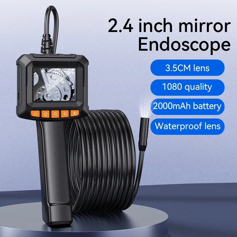 Taffware Kamera Endoskop Industrial Borescope 2.4 Inch IP67 2000mAh 5M - G20 Gambar produk Taffware Kamera Endoskop Industrial Borescope 2.4 Inch IP67 2000mAh 5M - G20 - Utama