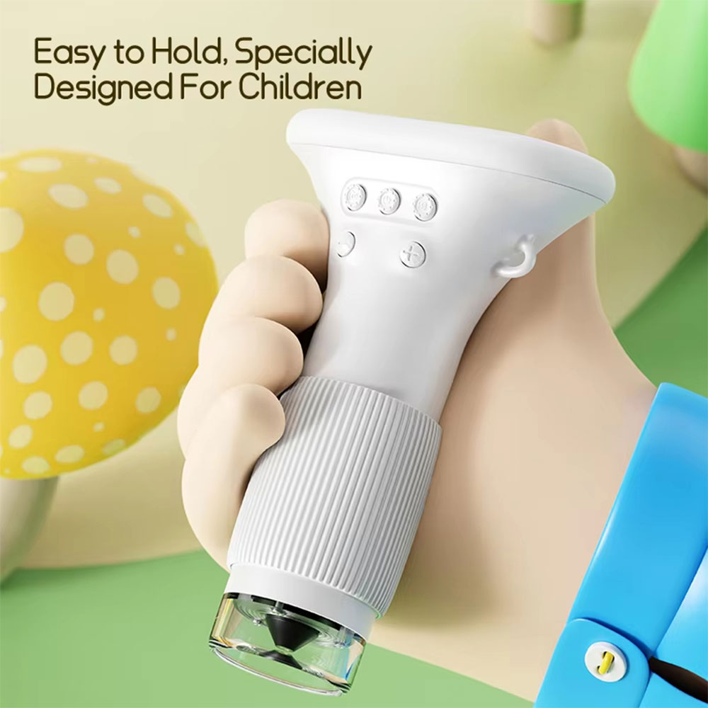Gowin Mikroskop Digital Mini LED 1000X Magnification 2 Inch 600mAh - 372 Gambar produk Gowin Mikroskop Digital Mini LED 1000X Magnification 2 Inch 600mAh - 372 - 4