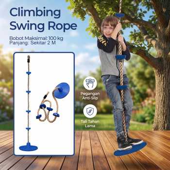 COOLPLAY Mainan Memanjat Anak Children Climbing Swing Rope 2M - WS-2109
