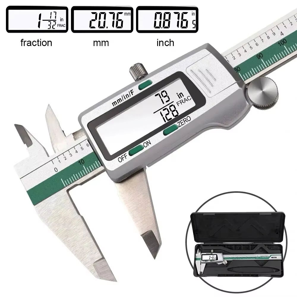 Douself Digital Caliper Jangka Sorong LCD Waterproof 0-150mm - ET50 Gambar produk Douself Digital Caliper Jangka Sorong LCD Waterproof 0-150mm - ET50 - 4