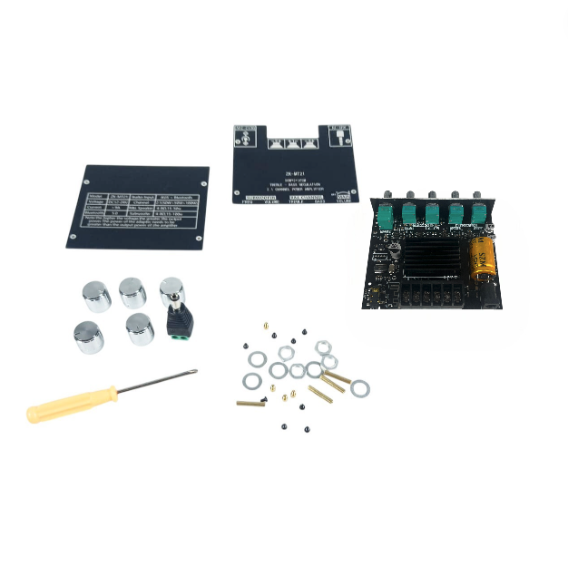 HongX Audio Amplifier Bluetooth 5.0 AUX 2.1 Channel Subwoofer - ZK-MT21 Gambar produk HongX Audio Amplifier Bluetooth 5.0 AUX 2.1 Channel Subwoofer - ZK-MT21 - 6